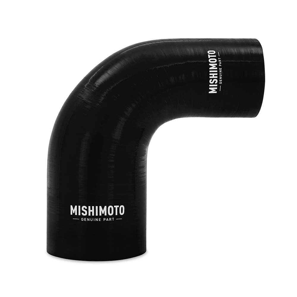 Mishimoto — Mishimoto Silicone Reducer Coupler 90 Degree 3in to 3.5in - Black
Transition Coupler - view 5